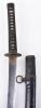 WW2 Japanese Army Officers Sword Katana - 2