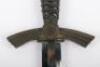 Luftwaffe School Marked 1st Pattern Dress Dagger by Carl Eickhorn Solingen - 9