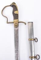 WW1 Turkish Infantry Officers Sword