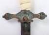 WW2 German Kriegsmarine Officers Dress Dagger by E&F Horster Solingen - 7