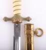 WW2 German Kriegsmarine Officers Dress Dagger by Carl Eickhorn Solingen - 4