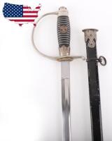 Third Reich Police Officers Sword by F W Holler Solingen