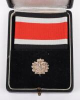 WW2 German 1939 Oakleaves for the Knights Cross of the Iron Cross by Godet in Original Case of Issue