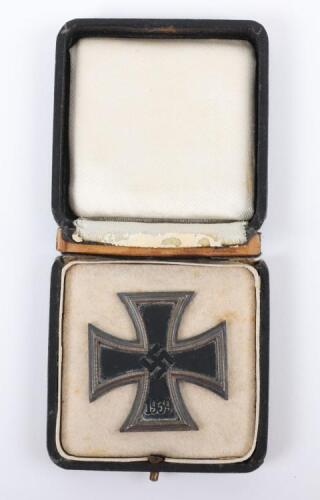 WW2 German 1939 Iron Cross 1st Class in Case of Issue