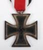 WW2 German 1939 Iron Cross 2nd Class by Beck Hassinger & Co Strassburg - 2