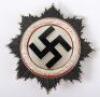 WW2 German Cross (Deutsche Kreuz) in Silver with the Original Case of Issue by C F Zimmermann Pforzheim - 9