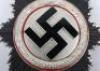 WW2 German Cross (Deutsche Kreuz) in Silver with the Original Case of Issue by C F Zimmermann Pforzheim - 14