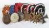 Rare WW1 / WW2 German 1936 Olympics Court Mounted Medal Group of Six - 5