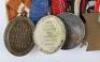 Rare WW1 / WW2 German 1936 Olympics Court Mounted Medal Group of Six - 6