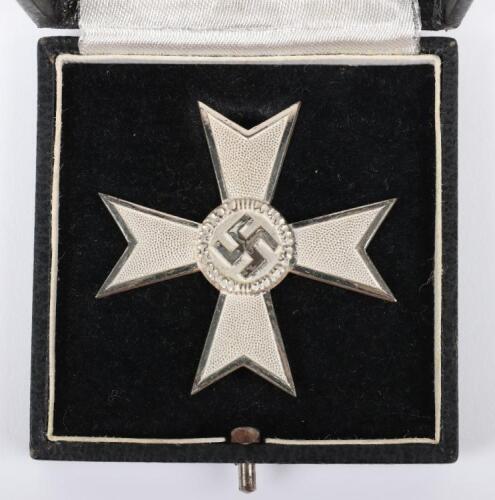 Third Reich War Service Cross 1st Class Without Swords by Steinhauer & Luck in Original Case of Issue