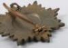 WW2 German Eastern Peoples Decoration 1st Class With Swords in Gold - 4