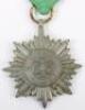 WW2 German Eastern Peoples Decoration 2nd Class with Swords in Gold - 3