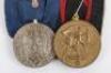 WW2 German Armed Forces Court Mounted Medal Pair - 3