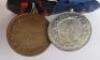 WW2 German Armed Forces Court Mounted Medal Pair - 5