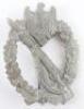 WW2 German Army / Waffen-SS Infantry Assault Badge in Silver by E Ferdinand Wiedmann, Frankfurt am Main