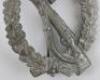 WW2 German Army / Waffen-SS Infantry Assault Badge in Silver by E Ferdinand Wiedmann, Frankfurt am Main - 3