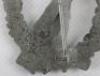WW2 German Army / Waffen-SS Infantry Assault Badge in Silver by E Ferdinand Wiedmann, Frankfurt am Main - 7