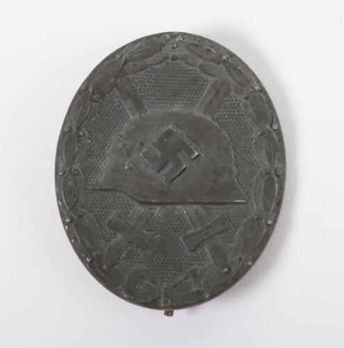 WW2 German Silver Wound Badge by Hauptmanzamt, Wien