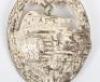WW2 German Army / Waffen-SS Panzer Assault Badge in Silver by GWL - 3