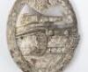 WW2 German Army / Waffen-SS Panzer Assault Badge in Silver by Hermann Aurich, Dresden - 3