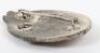 WW2 German Army / Waffen-SS Panzer Assault Badge in Silver by Hermann Aurich, Dresden - 5