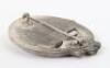 WW2 German Army / Waffen-SS Panzer Assault Badge in Silver by Hermann Aurich, Dresden - 6