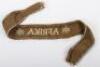 WW2 German Afrika Campaign Cuff Title - 3