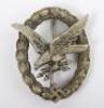WW2 German Luftwaffe Radio Operator / Air Gunners Qualification Badge in Original Case of Issue by Jmme & Sohne, Berlin - 2