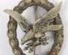 WW2 German Luftwaffe Radio Operator / Air Gunners Qualification Badge in Original Case of Issue by Jmme & Sohne, Berlin - 4