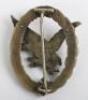 WW2 German Luftwaffe Radio Operator / Air Gunners Qualification Badge in Original Case of Issue by Jmme & Sohne, Berlin - 5