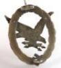 WW2 German Luftwaffe Radio Operator / Air Gunners Qualification Badge in Original Case of Issue by Jmme & Sohne, Berlin - 8