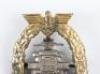 French Made WW2 German Kriegsmarine High Seas Fleet War Badge - 2
