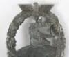 WW2 German Kriegsmarine Auxiliary Cruiser War Badge by Friedrich Orth, Wien - 3