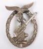 WW2 German Luftwaffe Flak Badge by C E Juncker Berlin in Original Case of Issue - 2