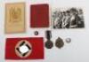 WW2 German NSDAP 10 Year Long Service Medal Grouping