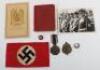 WW2 German NSDAP 10 Year Long Service Medal Grouping - 2