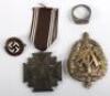 WW2 German NSDAP 10 Year Long Service Medal Grouping - 5