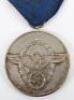 Third Reich Police 8 Year Service Medal - 2