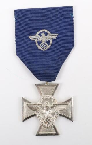 Third Reich Police 18 Years Long Service Cross