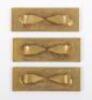 3x Prague Castle Bars from 1st October Entry into Czechoslovakia Medal - 2