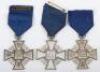 3x Third Reich 25 Year Faithful Service Medals - 2