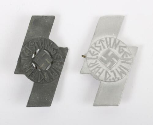 2x Third Reich Deutsche Jungvolk (D.J) Proficiency Badges