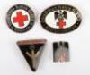 Third Reich Red Cross Badges