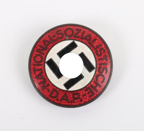 Third Reich NSDAP Party Badge by Ferdinand Wagner Pforzheim
