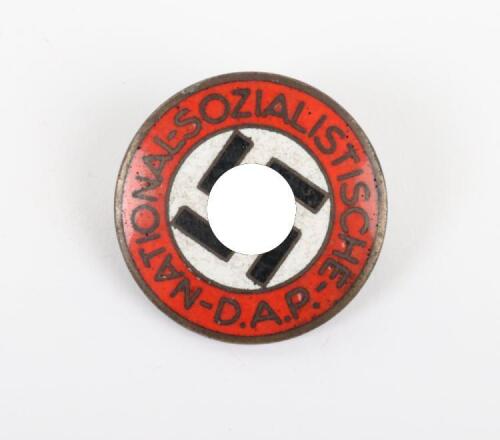 Third Reich NSDAP Party Badge by Steinhauer & Luck