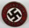 Third Reich NSDAP Frauenschaft Enamel Badge - 3