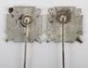 2x Variations of Third Reich Reichstreubund (Former Soldiers) Membership Pins - 4