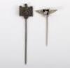 2x Third Reich Membership Stickpins