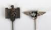 2x Third Reich Membership Stickpins - 2