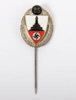 Third Reich Veterans Association DRKB 25 Years Membership Pin